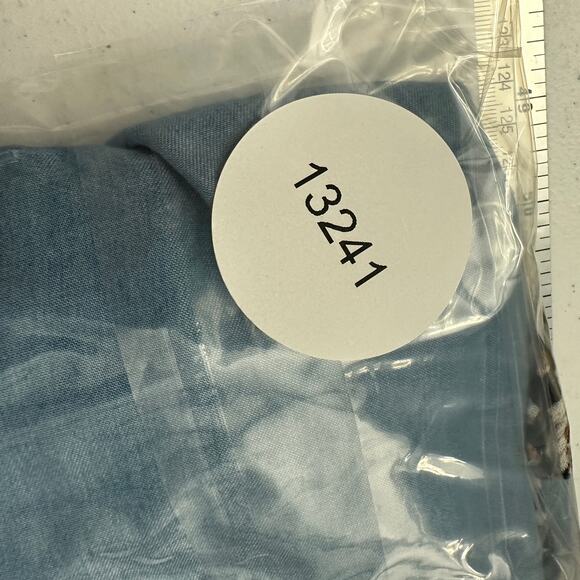 Ali Miles Womens Pullover Top Size M Blue Boho Peasant Southwestern Bell Sleeve - Picture 8 of 8